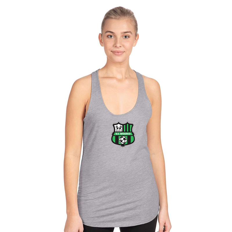 Women's U.S. Sassuolo Soccer Next Level Ideal Racerback Tank